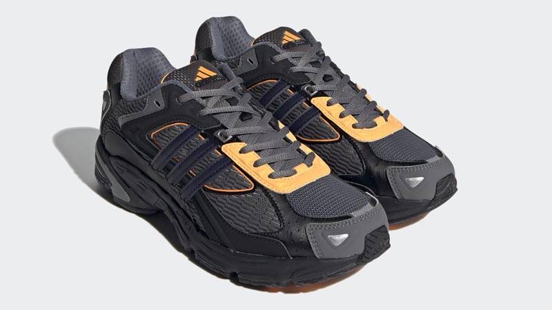adidas Response CL Grey Black Flash Orange Front