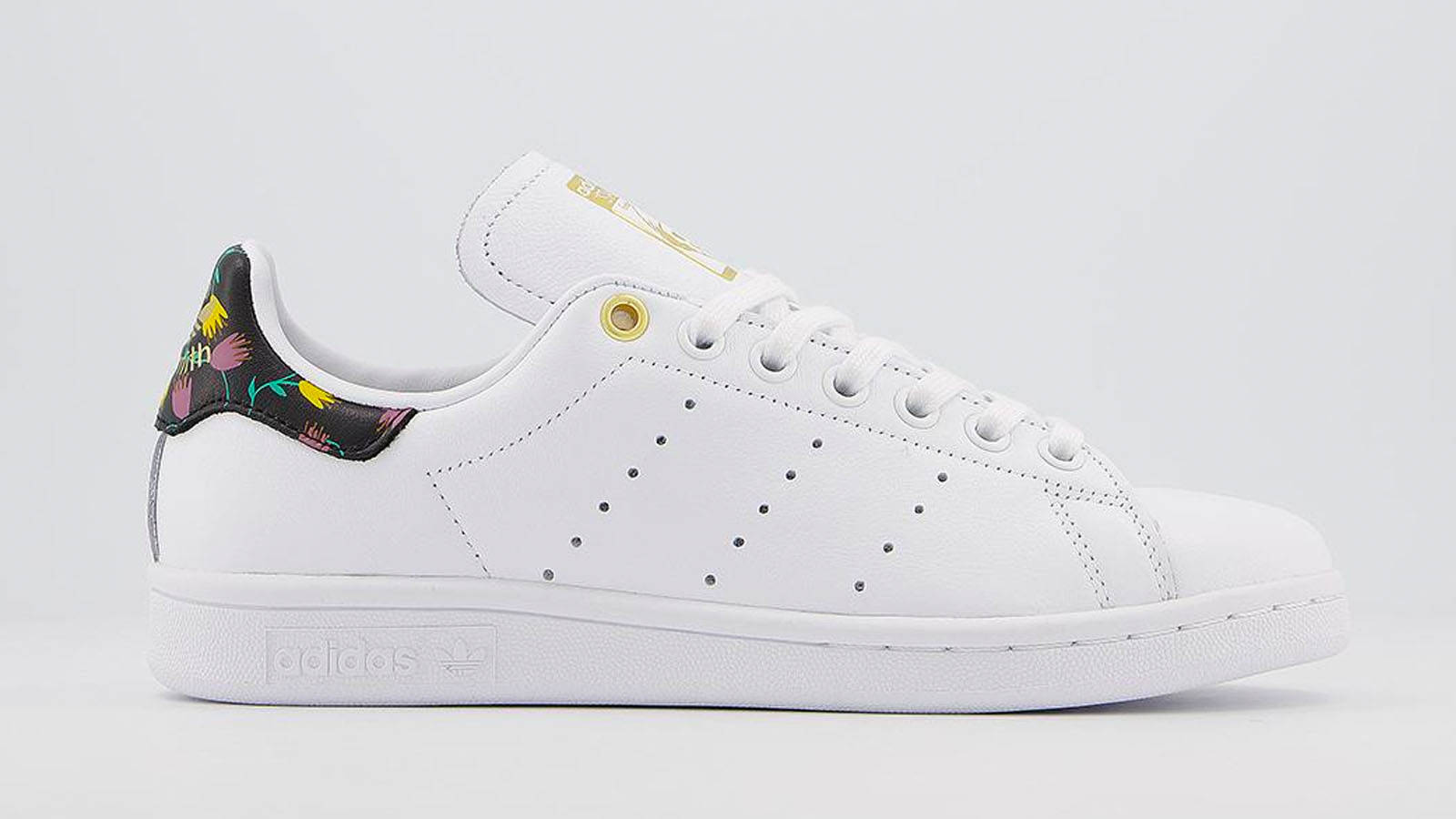 adidas stan smith floral heel