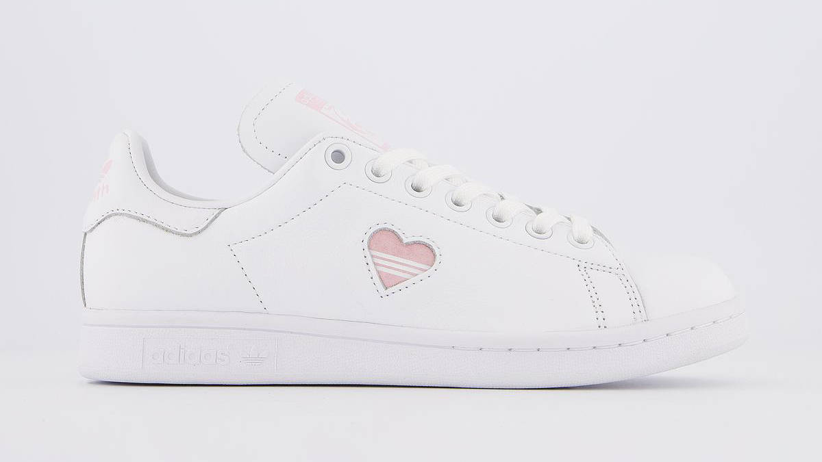 adidas Stan Smith White Pink OF]