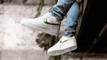 The Nike Air Force 1 "Metallic Summit White" is a Minimal Masterpiece The Nike Air Force 1 "Metallic Summit White" is a Minimal Masterpiece