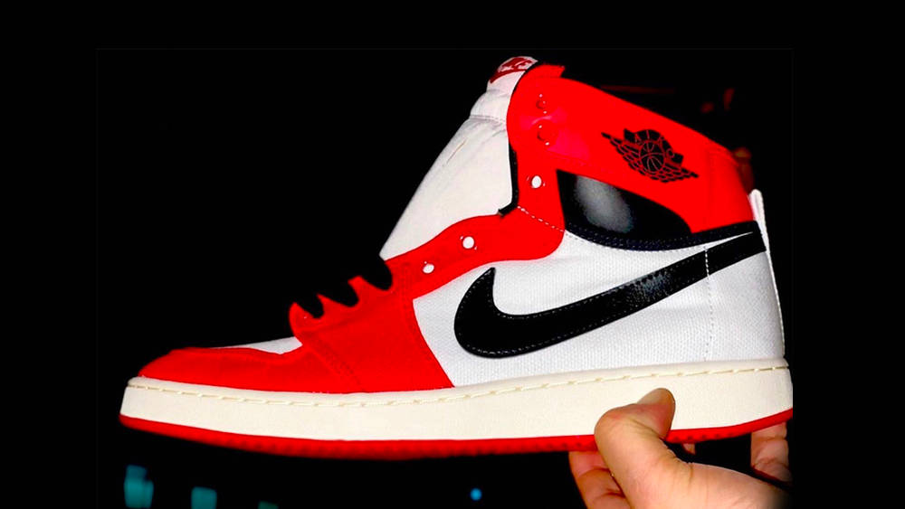 Image via solebyjc Air Jordan 1 AJKO "Chicago"