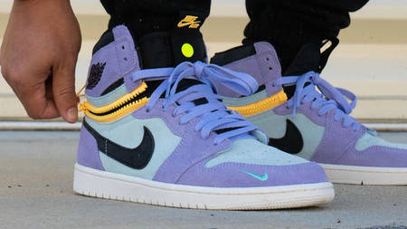 Check Out the Air Jordan 1 Switch "Purple Pulse" in Action