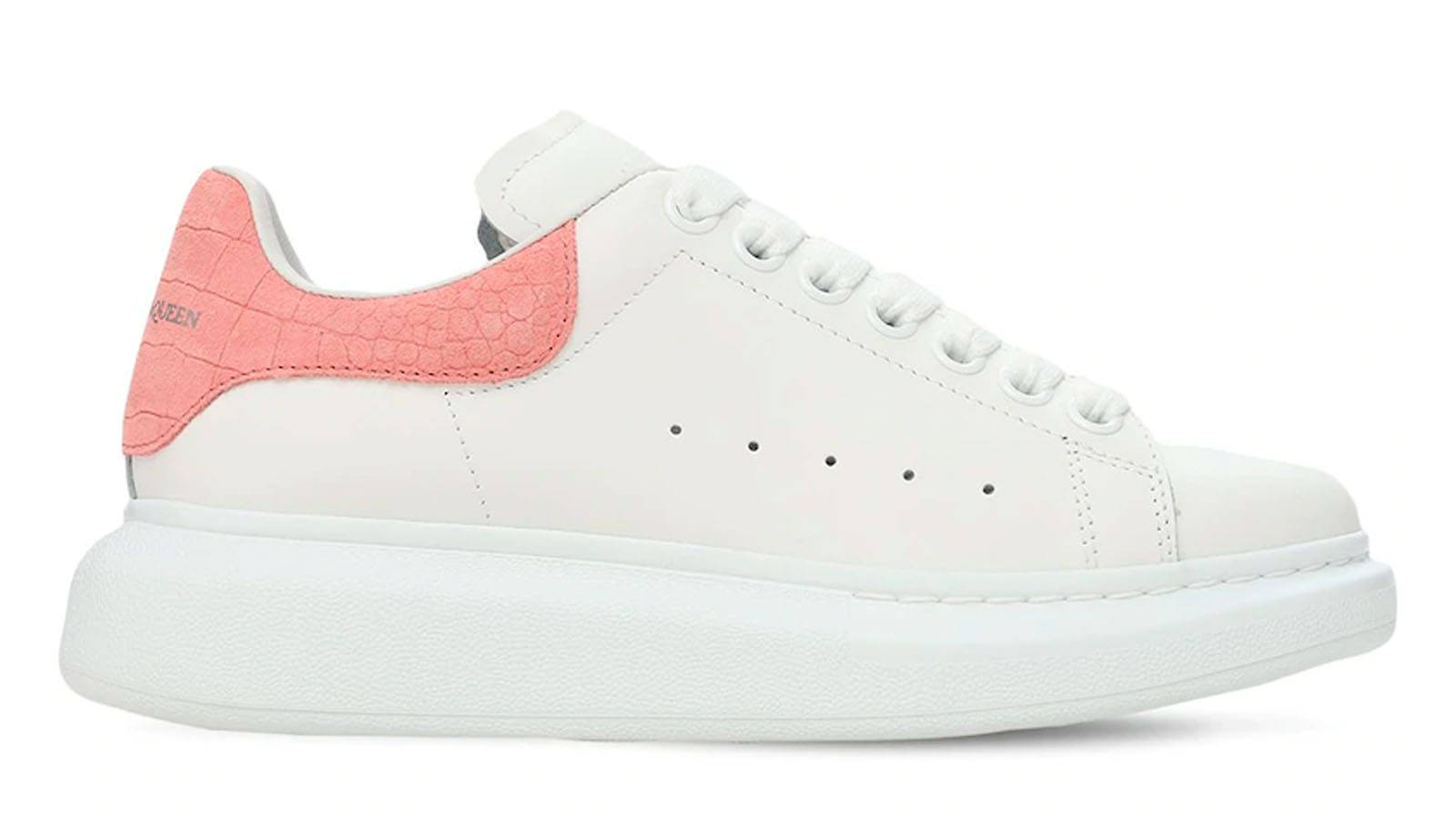 alexander mcqueen croc embossed sneakers LVR