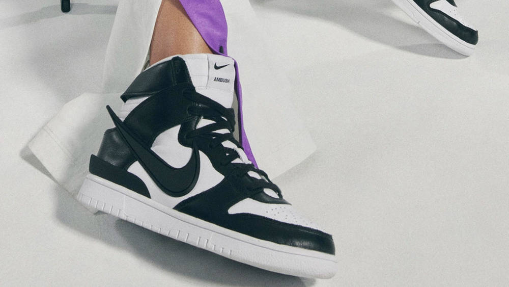 ambush x nike x nba dunk black white