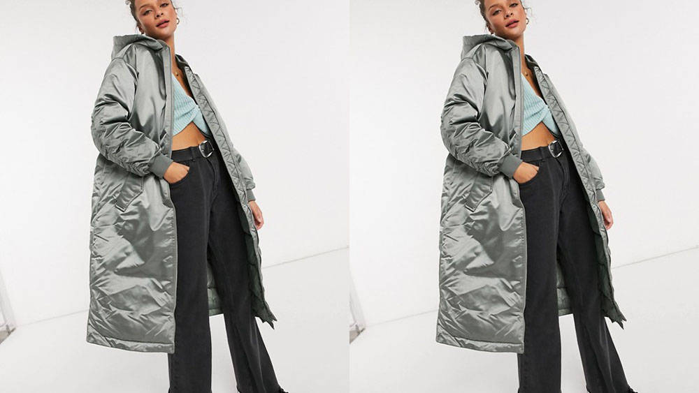 ASOS Design Lonlinge Puffer Coat