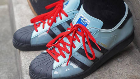 The Blondey x adidas Superstar "Starlight Blue" is Icy AF The Blondey x adidas Superstar "Starlight Blue" is Icy AF