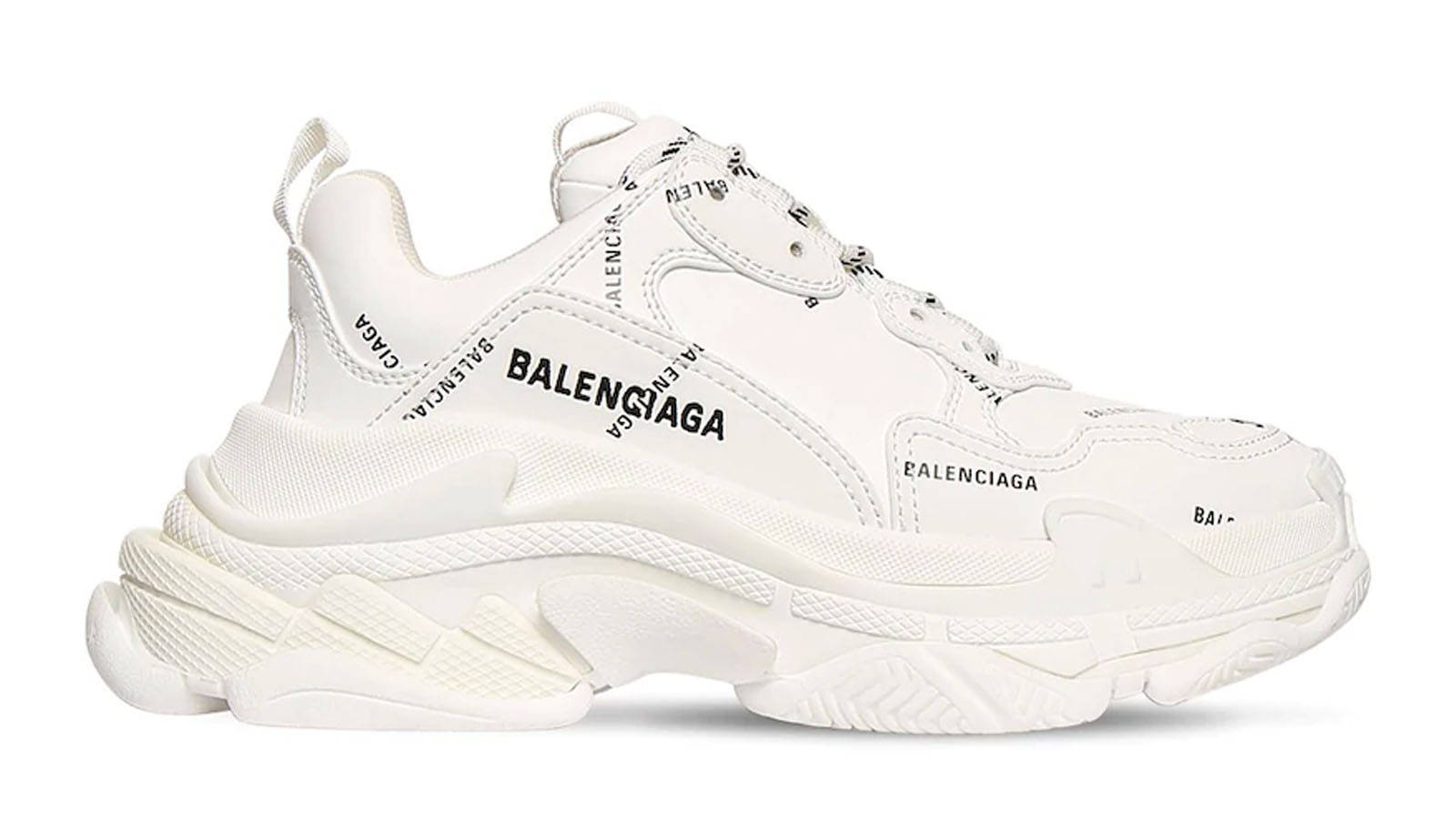 balenciaga triple S faux leater LVR