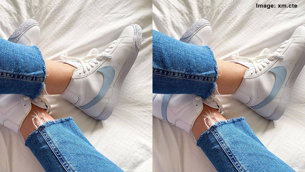 blazer mid blue