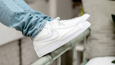 Take An Exclusive Look at The The Nike Blazer Mid '77 Infinite "Summit White" Take An Exclusive Look at The The Nike Blazer Mid '77 Infinite "Summit White"