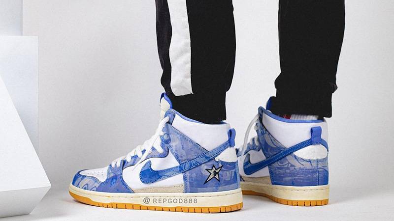 Carpet Company x Nike Dunk High White Royal Pulse | Where To Buy