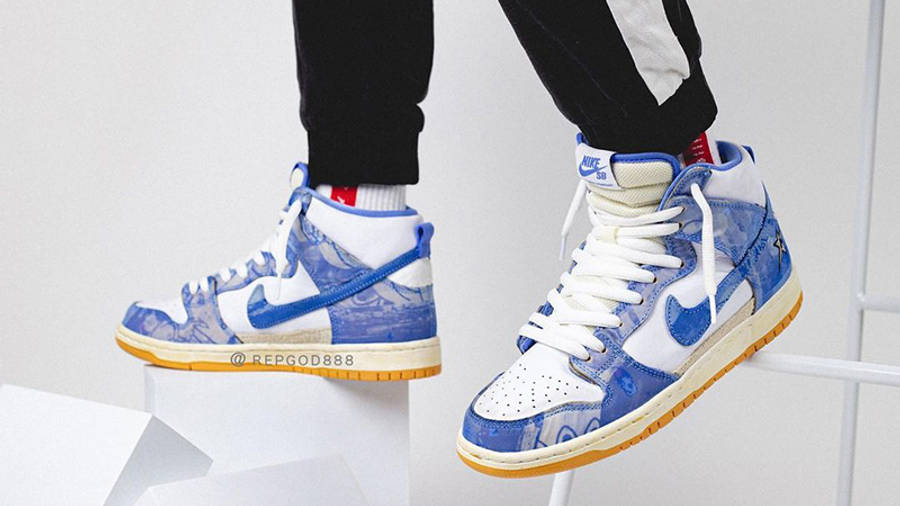 dunk high x carpet company royal pulse