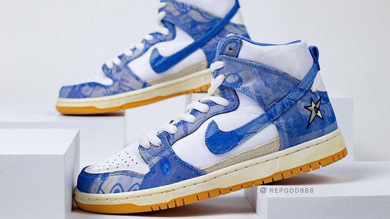 nike dunk high x carpet company