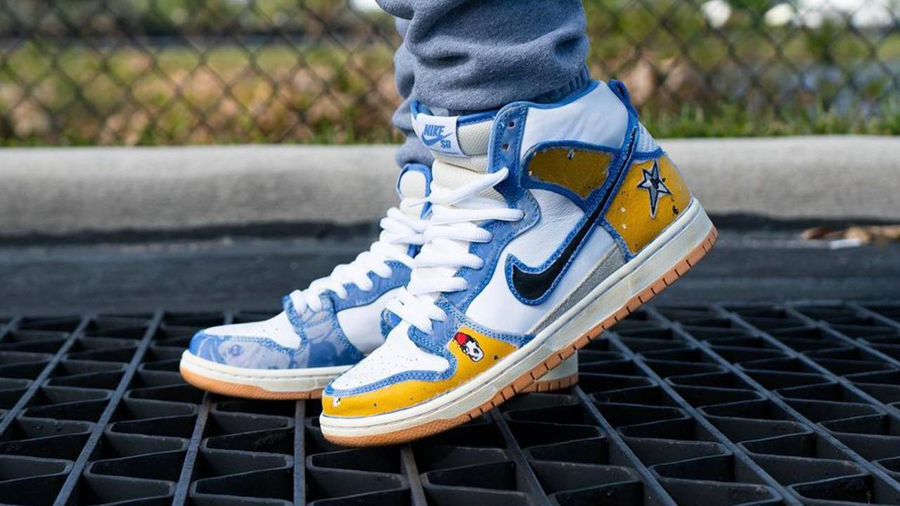 The Carpet Company x Nike SB Dunk High Features Tearaway Uppers