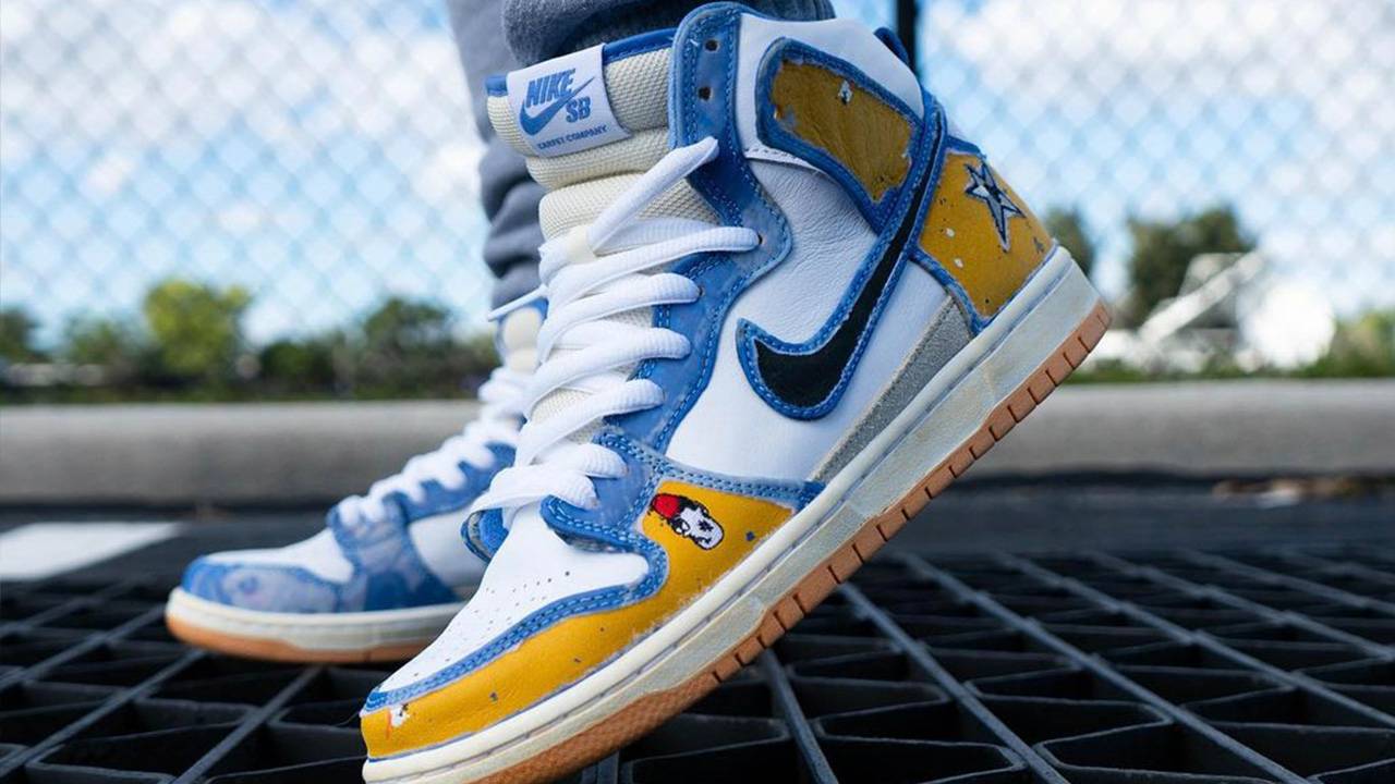 Carpet Company × Nike SB Dunk High 美品 carpet-company-nike-sb-dunk-