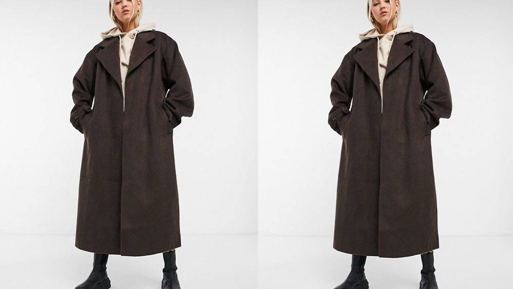 COLLUSION Longline Overcoat
