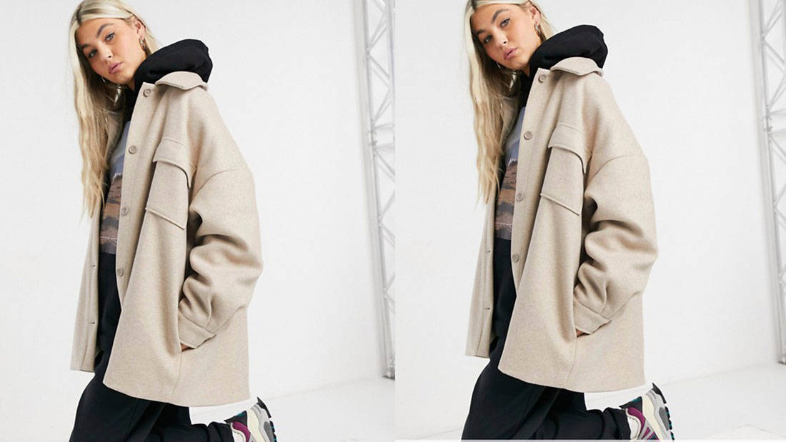 COLLUSION Wool Jacket