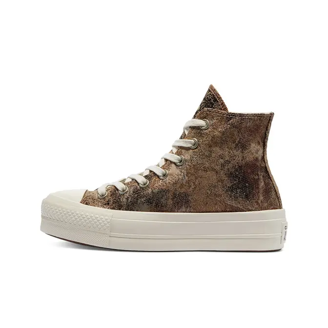 Converse clearance metallic platform