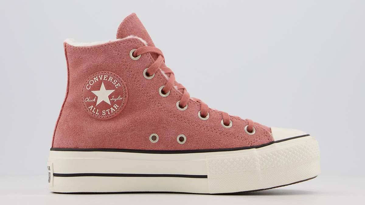 Converse Chuck Taylor Platform Suede Pink OF