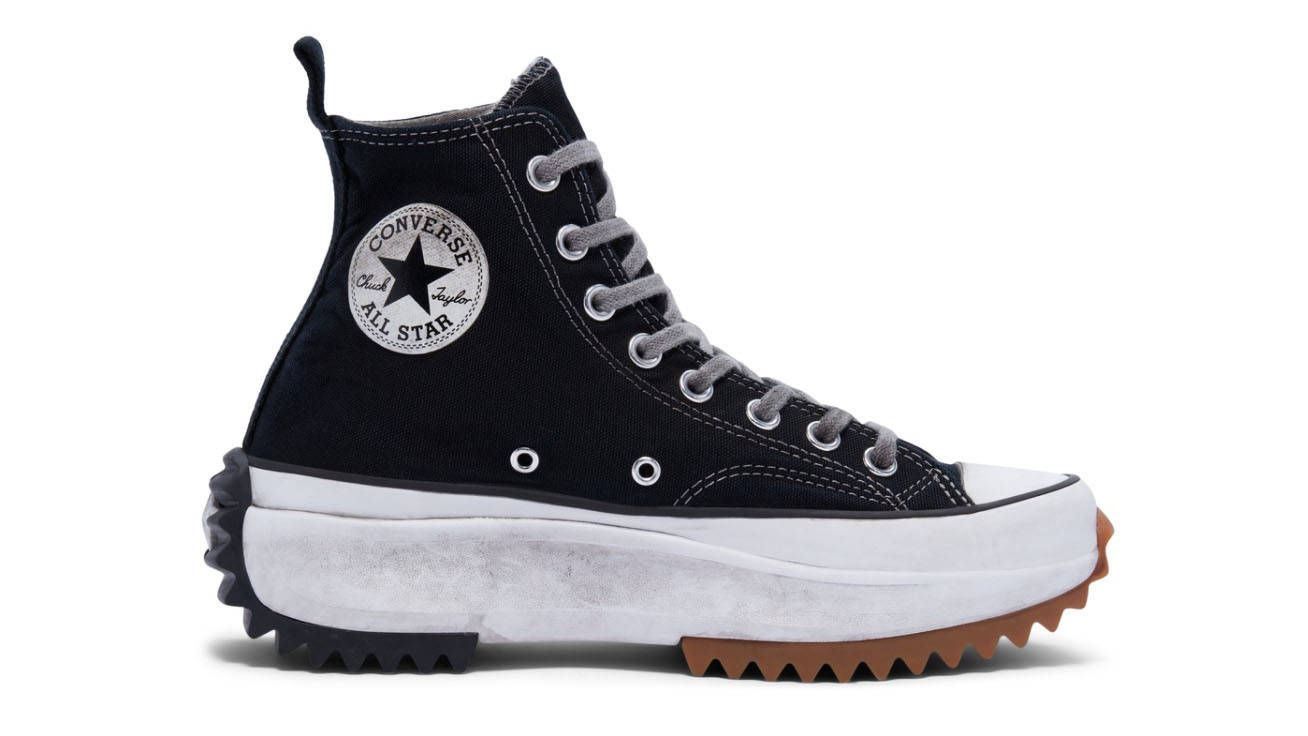 Converse Run Star Hike High Black Grey