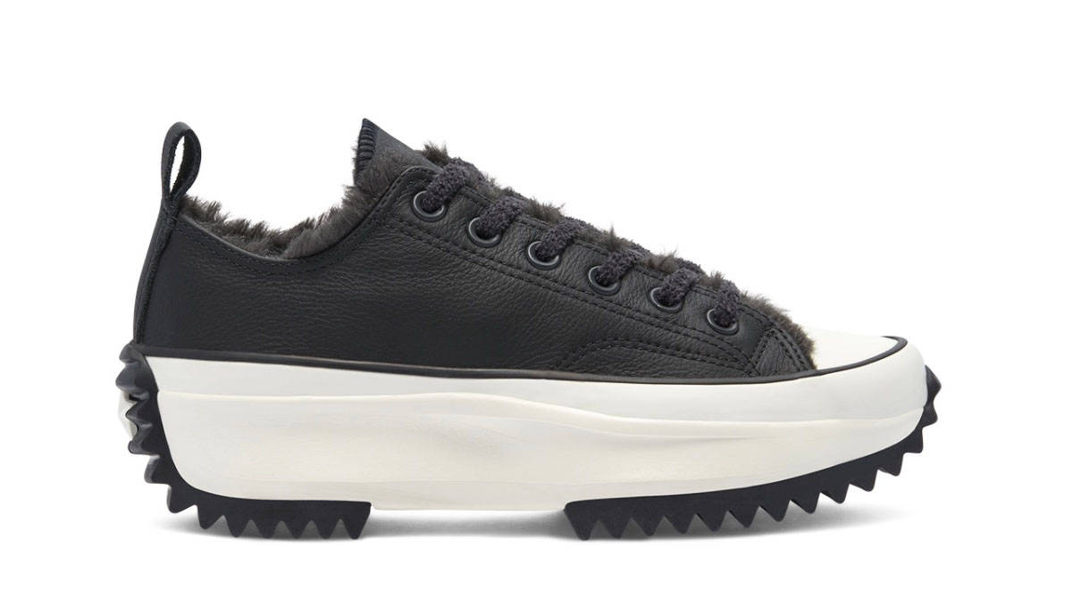 Converse Run Star Hike High Fluffy Black