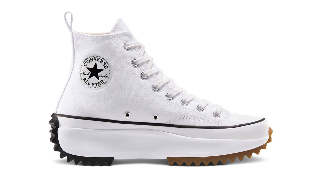 Converse Run Star Hike High White