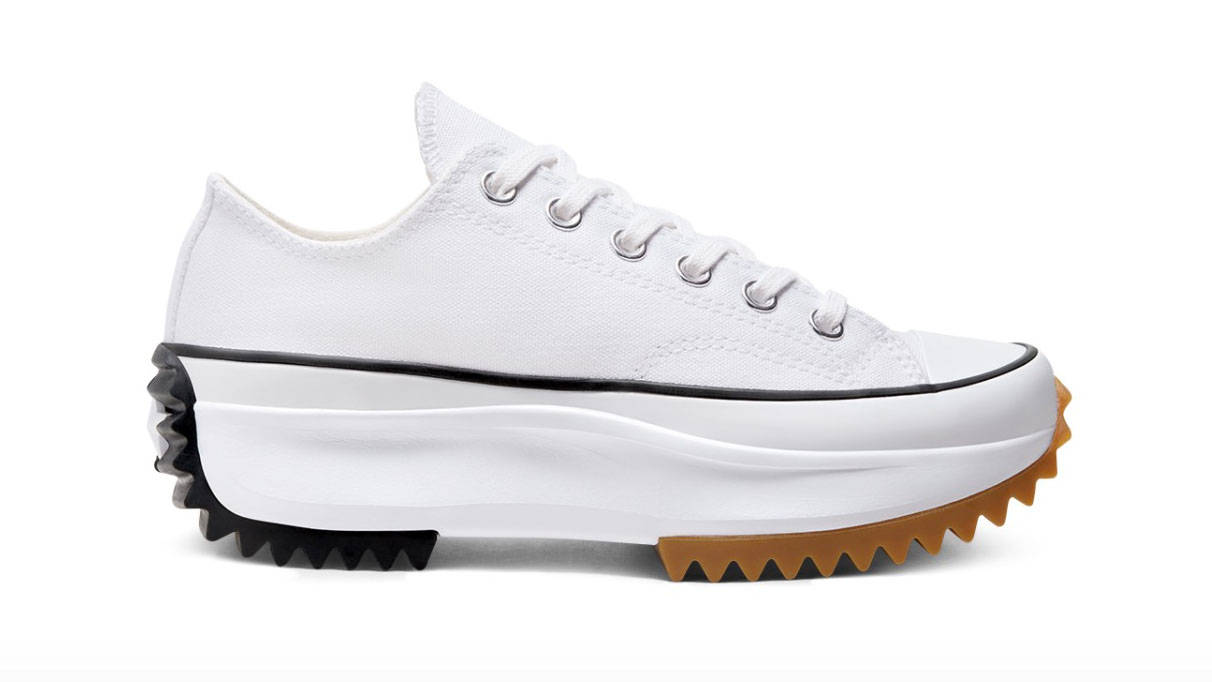 Converse Run Star Hike Low White