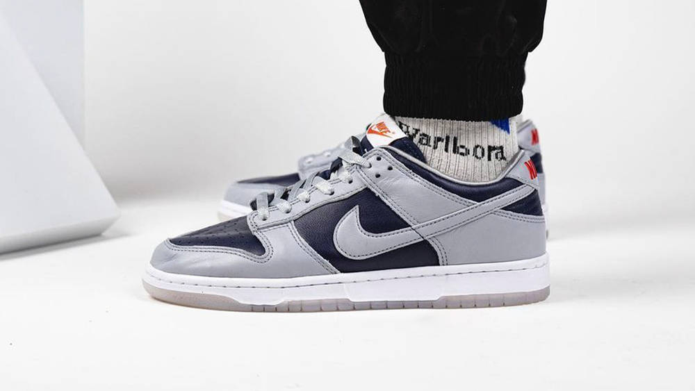 Image via repgod888 Nike Dunk Low "Grey"