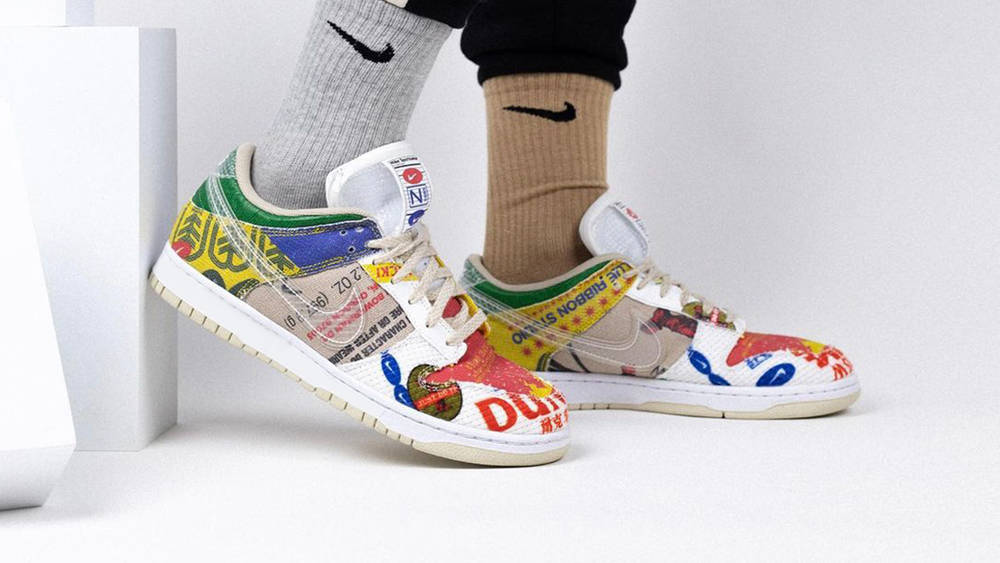 Image via repgod888 Nike Dunk Low SP "Thank You For Caring"