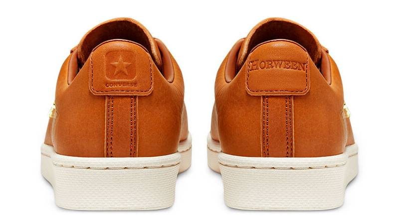 Horween x Converse Leather Pro Low Potters Clay Back