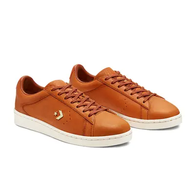 Horween x Converse Leather Pro Low Potters Clay Front