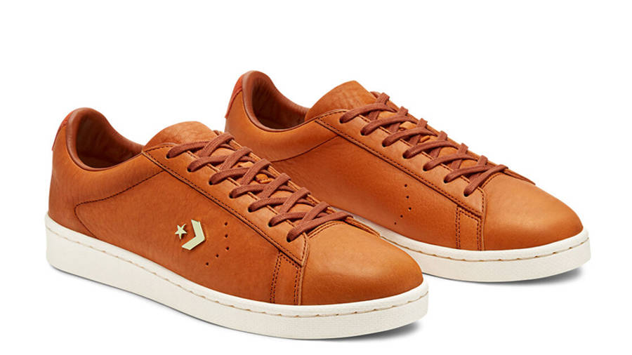 Horween x Converse Leather Pro Low Potters Clay Front