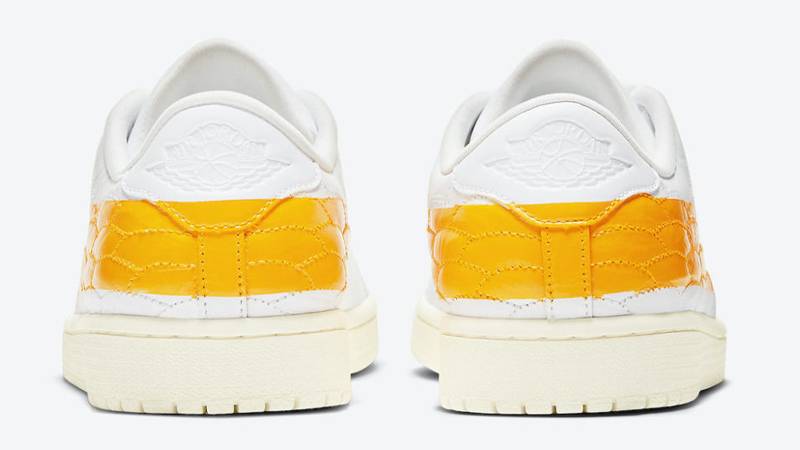 Jordan 1 Centre Court University Gold Back