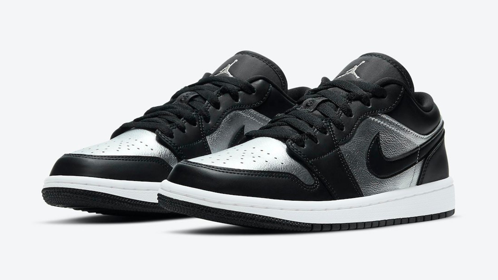 Jordan 1 Low Silver
