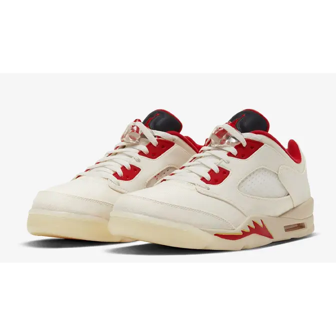 Jordan 5 Low Chinese New Year Sail Chile Red Front