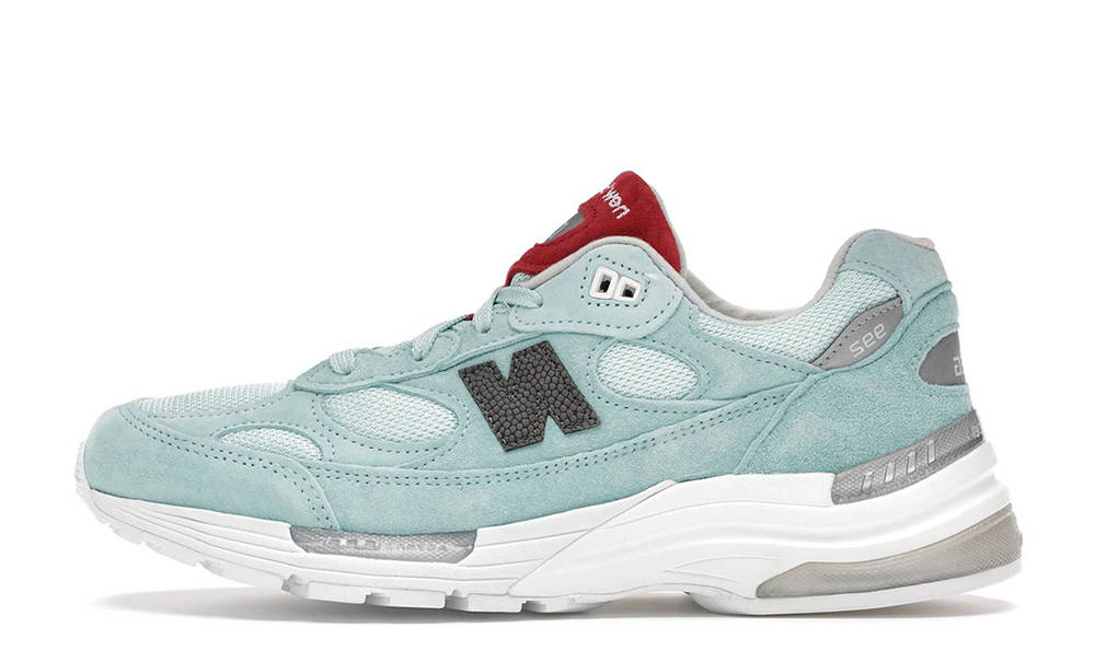 KITH x New Balance 992 Kithmas Teal