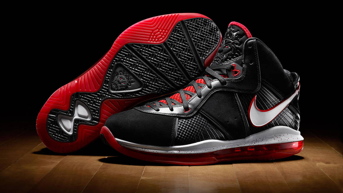 nike lebron 8 nero