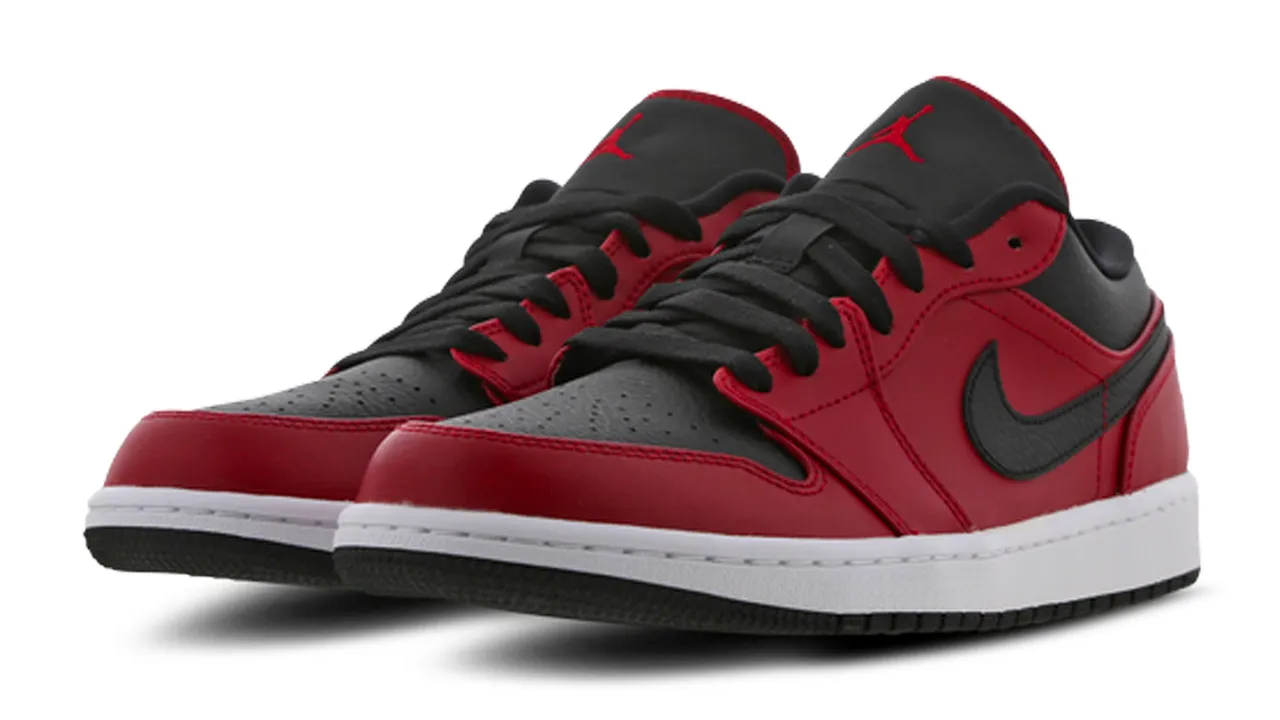 air jordan low gym red black