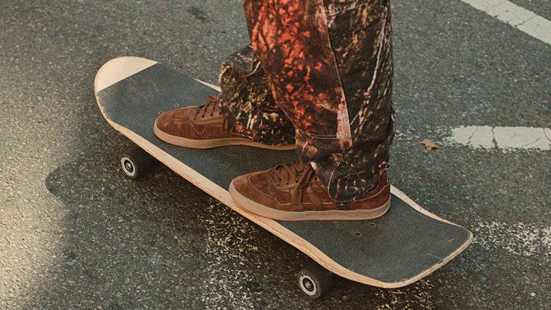 Mark Gonzales x adidas Aloha Super Karol Winthorp FZ1039 on skate