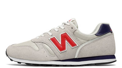 New Balance 373 Off White Red