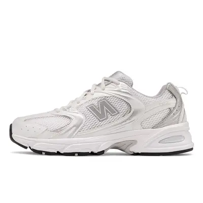New Balance 530 White Silver Metallic