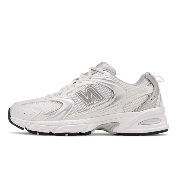 New Balance 530 White Silver Metallic