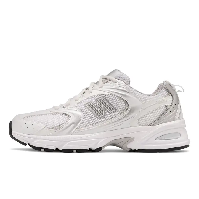 New Balance 530 White Silver Metallic
