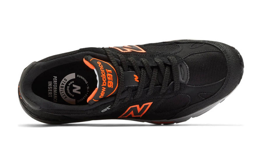 new balance 991 black orange