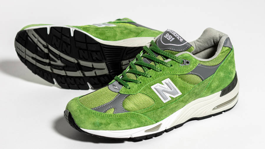 new balance green 991