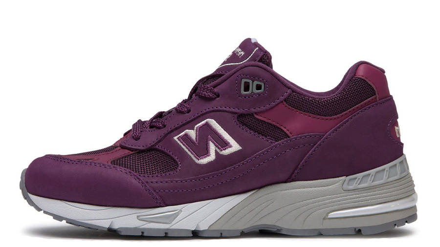 new balance 991 purple