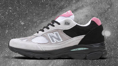 New Balance 991.9 Black Grey Pink Lifestyle