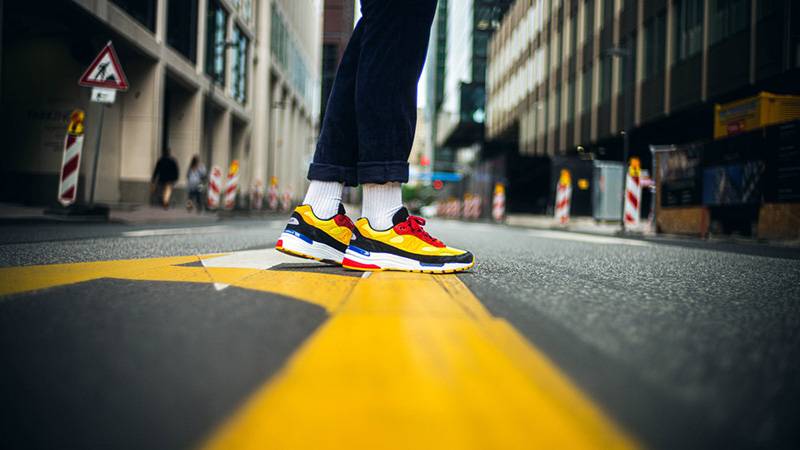 New balance sale 992 yellow red