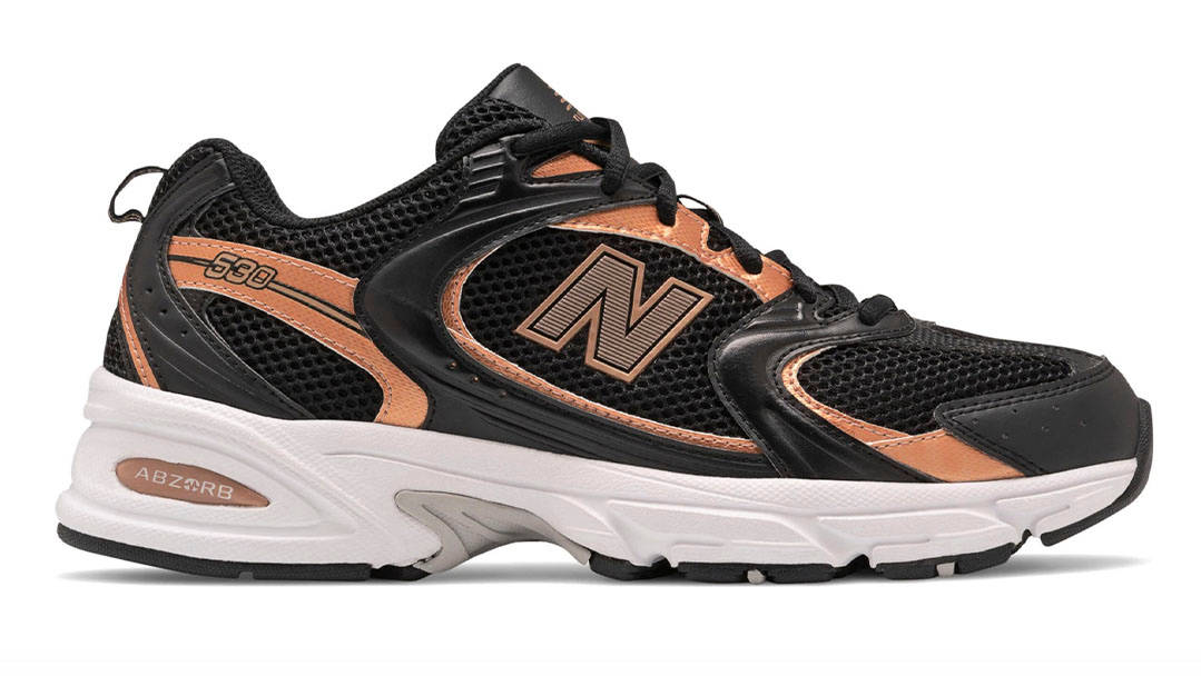 New Balance Black Rose Gold