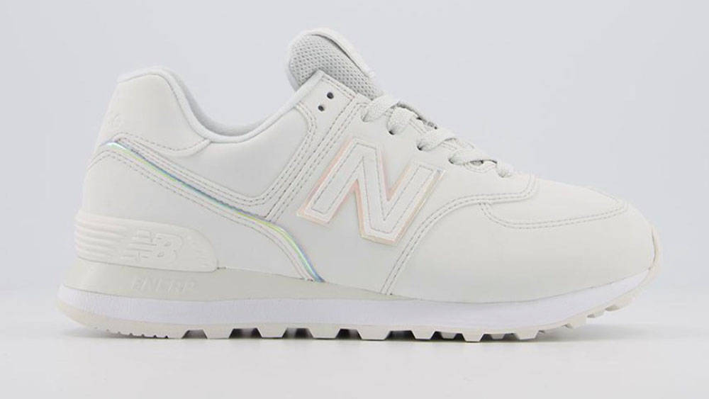 New Blaance 574 White Iridescent OFFICE