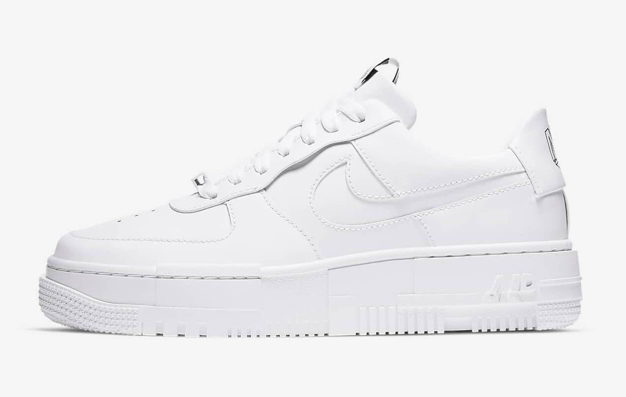 nike af1 pixel white